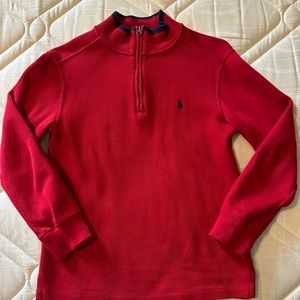 Polo by Ralph Lauren boys sweater, red, medium 10-12